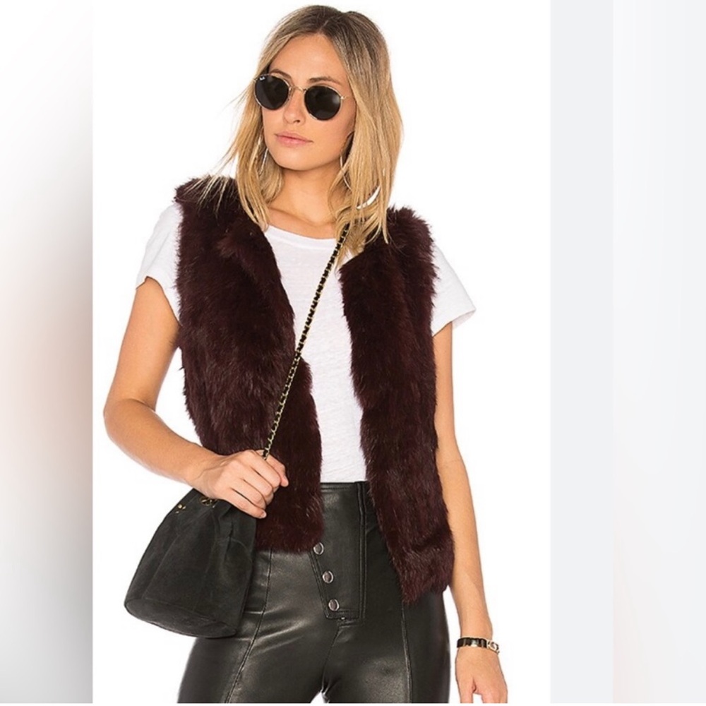 fur purple vest 525 america